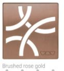 Schluter Kerdi Drain Style Curve Brushed Rose Gold EBRG